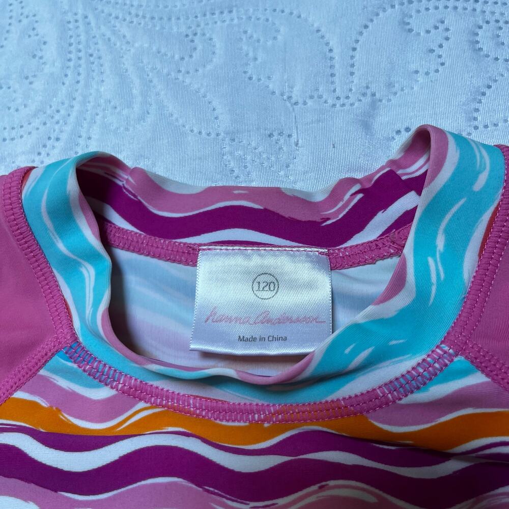 Hanna Andersson Raglan Rash Guard Size 6/7 - Picture 4 of 4